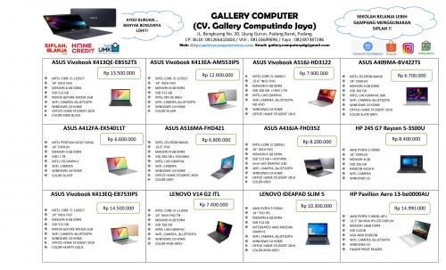 Update harga Laptop